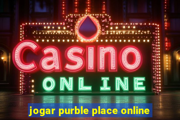 jogar purble place online